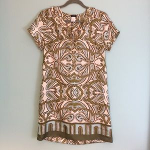 J. Crew silk shift dress
